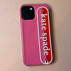 Kate Spade New York Pink Cell Phone Case Iphone 13 12 11 "I'm All Ears"